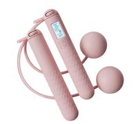 Weighted Jump Rope | TPU, bolas de 3,5 cm | Electronic Smart Counter For Kids & Adults | Exam Training Skipping Rope (Ball Color May Vary)