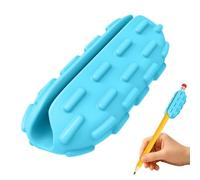 Weighted Pencil Grip - Silicone 5.8x2.7x1.6cm | Sensory Handwriting Aid | Writing Assistant Grip Ergonomic Support Tool Pencil rip For Kids Adults Seniors Weak Hands For School Home Use