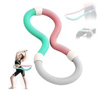 Weighted Soft Hula Hoop Portable, Soft-Padded Waist Trainer,Foldable Fitness Weighted Hula Hoops for Adults Children Workout Equipment for Home & Outdoor Workouts (1.3KG)