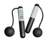 Weighted Steel Wire Long Rope - Cordless Counting JumpRopes | Weighted Cordless Jump Ropes | Fitness Exercise Training Jump Rope | Digital Counting Ropes Ball for Men, Women
