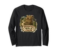 Weighted Walk Calm Rucking Caminata Lastrada Senderismo Manga Larga