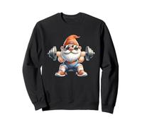 Weightlifting Gnome For Men And Women Funny Bodybuilder Sudadera