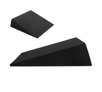 Weightlifting Incline Blocks - Professional Grade Heel Elevated | Soft Firm Slant Board for Deep Squats, Lunges & Achilles Tendon Relief for Gym, Home and Pilates