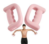 Weights for Women at Home | 2 Pieces D Grip Dumbbell Set | D-Type Dumbbells Sports Equipment for Beginner Pilates Gym Workout Training Men Seniors Walking Women