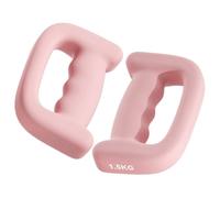 Weights for Women At Home, 2 Pieces Dumbbell Set, Cast Iron PVC Gym Accessories, Non-Slip Handheld Pair for Outdoor Fitness Exercise, Strength Workout Equipment for Home Training