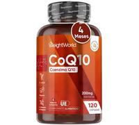 Coenzima Q10 200 mg 240 Cápsulas - Suplemento Vegano y Sin Gluten para 4 Meses de Suministro