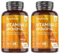 WeightWorld Liposomal Vitamina C 1000mg 2x180 Cápsulas Veganas