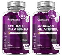 WeightWorld Melatonina 1,9mg Sabor Fruta de la Pasión 2x120 Gominolas