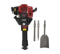 WEIGR Excavadora de gasolina 2 en 1, 52 CC, 2 tiempos, portátil, 1900 W, pala para piedra, martillo de demolición, gasolina, jardín, árbol, excavadora, para jardín, granja y hogar