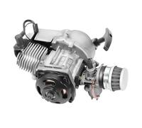 WEIGR Kit de motor de 2 tiempos, motor de gasolina de 49 cc, quad Dirt Pit Bike, arranque eléctrico para minimoto, ATV Mini Motocross o Mini Quad Bike