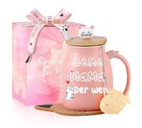 Weihnachten Geschenke für Mama Tasse Katzen Geburtstagsgeschenk für Mama, Personalisierte Geschenke für Frauen Mama Geschenk Mutter Geschenk Mama Geburtstag Besondere Geschenke Mama Dankeschön