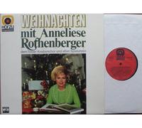 WEIHNACHTEN mit Anneliese Rothenberger dem Tölzer Knabenchor und alten Spieluhren / ca. 1970 / Bildhülle / HÖR ZU # SHZE 205 / Deutsche Pressung / 12" Vinyl Langspiel Schallplatte