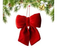 Weihnachts Schleifen | 3D Baumspitze Deko Weihnachtsbaum Schmuck,Rote Weihnachtschleifen | Für Feiertage Winter Hochzeit Party Zuhause Außenbereich