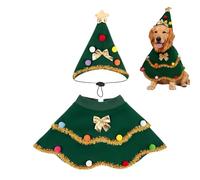 Weihnachtsbaum-Kleidung Für Haustiere - Festliche Kleidung Für Welpen -Weihnachtskleidung Für Hunde Für Kleine, Mittelgroße Und Große Hunde Für Feiertagsfeiern, Fotografieren Und