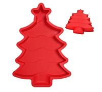 Weihnachtsbaum Kuchenform,Lebensmittelechte Beständige Feiertagsmodelle - Backform Für Weihnachtsfeiern Festpartys,Zur Herstellung Von Mousse, Bonbons, Gummibärchen, Schokolade, Seife