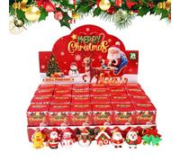 Weihnachtsbaumschmuck | 24-teiliges Set bruchsicherer Hängeanhänger | Glitzernde Kugelanhänger | Für die Dekoration von drinnen und draußen, Kamin, Fenster, Türrahmen, Weihnachtsfeier