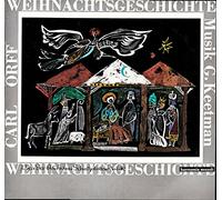 WEIHNACHTSGESCHICHTE / CARL ORFF / Musik G. Keetmann / Preis Der Deutschen Schallplattenkritik / Bildhülle / harmonia mundi # HMS 1611