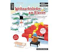 Weihnachtslieder am Klavier: Einfach schöne Weihnachtslieder zum Spielen & Mitsingen - für Kinder ab 6 Jahren & erwachsene Anfänger (inkl. QR-Codes + Audio-Download). Leichte Klaviernoten für Piano