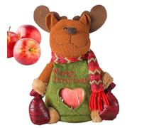 Weihnachtstüten - Wiederverwendbare Geschenktüten, Partybeutel mit Kordelzug, hübsche Snackverpackungen für Süßigkeiten und Schokolade | Perfekt für die Feier am Heiligabend, zu Hause, im Büro oder in