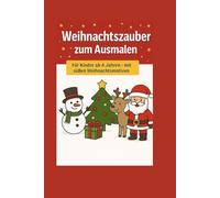 Weihnachtszauber zum Ausmalen