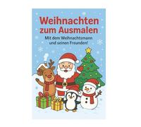 Weihnachtszauber zum Ausmalen