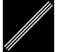 WEIJIAHUIWH 1 kit de 3 tiras LED de retroiluminación 4708-K320WD-A4213K01 K320WD A4 AOC LE32M3570 LE32W234D D-aewoo L32R630VKE L32S635VKE L32S639VKE(For 10 TV)