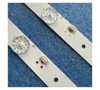 WEIJIAHUIWH Juego de 2 tiras LED de 6 LED for NVT-32H103W, 32HT101X, CC02320D562V04, CC02320D562V08, LC320DXY-SLA6, LSC32 y 32LED02T2M.(5 set For 5 TV)