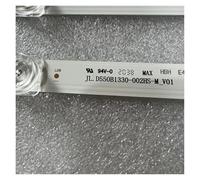 WEIJIAHUIWH Tira de LED de 11 LED for Pan-sonic TX-55HX580B M-xzen JU55SK04 LB-C550Y19-5S-UHG LB-C550U17-E5K-H-G71-JF2 JL.D550B1330-002HS-M_V01(4pcs set For 1 TV)