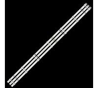 WEIJIAHUIWH Tira de retroiluminación LED for 40LEX-5026/FT2C, 40LEM-1027/FTS2C, 40LEX-5037/FT2C, AHKK395D07-ZC22AG-02, V400HJ6-PE1 Rev.C3(3 Pcs For 1 TV)
