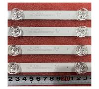 WEIJIAHUIWH Tiras de retroiluminación LED de 12 LED for CH-Q U58G5500 U58G7N SL581MU 58D2P 58F8 58DP600 LB-C580U18-EF8-C-G01 CRH-ZG583030120482PREV1.2(Kit 4pcs For 1 TV)