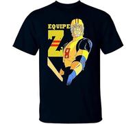 WEIJING Equipe V1 Cobra Cobura Japanese Manga T Shirt_9 Black Black Mens