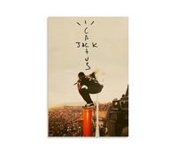 WEIJUNMAOYI Póster de Music Travis de Scott, póster de arte de pared, lienzo, póster decorativo estético para habitación, póster decorativo de 40 x 60 cm, estilo sin marco