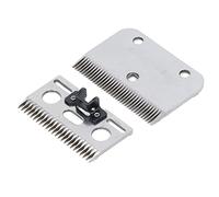 Weikeya Cuchillas para desbrozadora para Ganado,Cuchilla para cortadora Desmontable Superior e Inferior Resistente al Desgaste de 35 Dientes con espaciado de 1 mm para Caballo,Vaca,Cabra