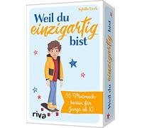 Weil du einzigartig bist: 55 Mutmachkarten für Jungs ab 10. Das perfekte Geschenk für den Sohn, Neffen, Enkel. Für mehr Selbstbewusstsein, Mut, innere Stärke, Selbstvertrauen
