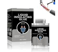WEILAOK Cinta Eléctrica Líquida, Caucho Liquido, Cinta Aislante Liquida, Cinta Aislante Negra, Gel Aislante Electrico, Impermeable y Rápido De Aislar, 125 ml