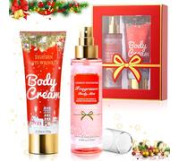 WEILAOK Crema Corporal Hidratante, Body Milk, Loción Corporal Reafirmante, Body Lotion, Crema Hidratante Corporal para Regalar Navidad Mujeres, Set Regalo Mujer