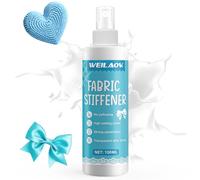 WEILAOK Endurecedor Textil, Endurecedora de Tejidos, Endurecedor Textiles Impermeable para Algodón, Lana, Mezclilla, Seda y Lino Spray, Fuerte fijación, transparente después del secado-100ml