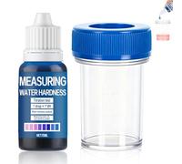 WEILAOK Kit Dureza Agua, Water Hardness Kit, 15ml for Up to 200 Tests, Easy, Fast and Accurate Measurement, Water Hardness Test Solution con Taza Medidora