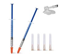 WEILAOK Pintura Conductora de Electricidad, Conductivo Pasta de Plata, para Teclado Reparación, Placa de Circuito Electrónico, 0.3ml