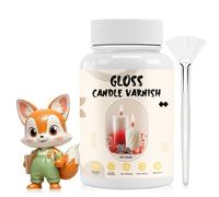 WEILAOK Sellador de Polvo de Fundición, Barniz de Yeso, Sellador de Arcilla, Barniz para Pintura Acrilica, Se Seca Hasta Obtener un Brillo Transparente para Yeso y Mezclas de Yeso, 150ml