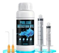 WEILAOK Tinta Fuga Piscina, Detector Fugas Piscina, 100ml+Jeringa