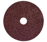 Weiler 59501 Wolverine Disco de lijado y rectificado de fibra de óxido de aluminio, diámetro de 5 cm, grano 24, agujero de eje de 7/8 pulgadas, paquete de 25