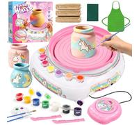 Weilim Torno de Alfarería Niños 6-13, Kit Cerámica DIY, Regalo