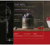 Weill : Concerto pour violon. Pieranunzi, Carbonare, Tate.