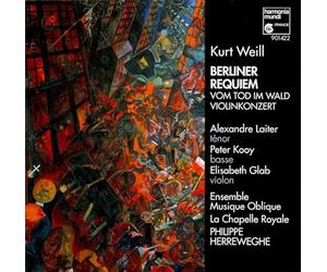 Weill Kurt - Vom Tod Im Wald Op.23, Concerto X V