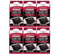 Weiman Products Cook Top - Almohadilla de Fregar, 3 Unidades, 6 por Caja