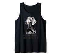 Weimaraner Love | Perro Corazón Leal Silver Soul Camiseta sin Mangas