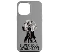 Weimaraner Love | Perro Corazón Leal Silver Soul Carcasa para iPhone 13 Pro MAX