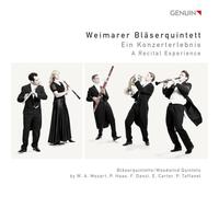 Weimarer Bläserquintett : Quintettes à bois de Mozart, Haas, Danzi, Carter, Taffanel.