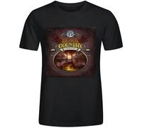 WEIMEIDA Black-Country Communion Country Men's T Shirts with Designs Round Neck Black 3XL